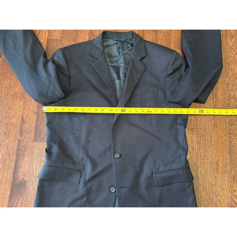Brooks Brothers Blazer Mens 42L Navy Blue Regent Fit Estrato Italian Wool 1818